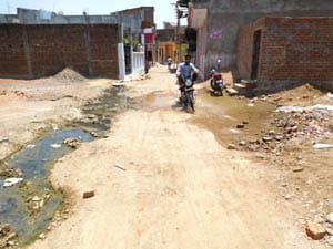 road in city