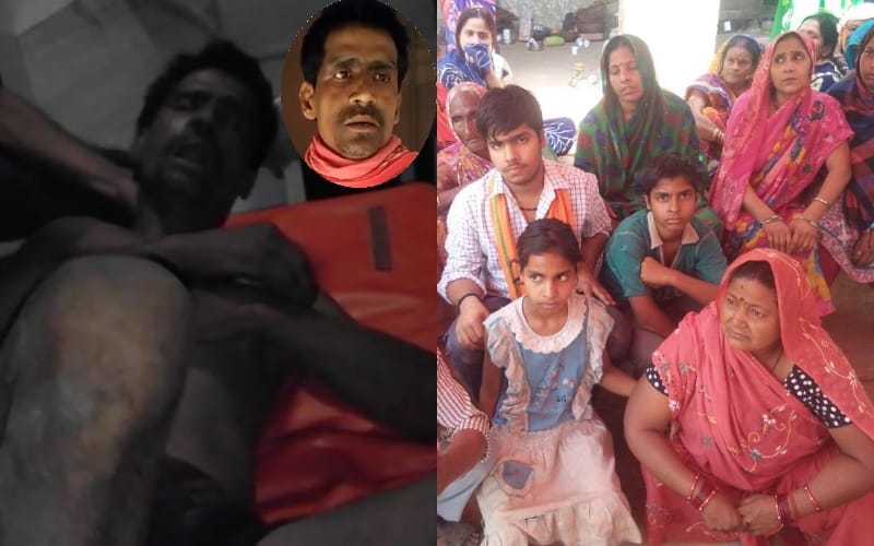 man commits suicide after torture of village head in lucknow