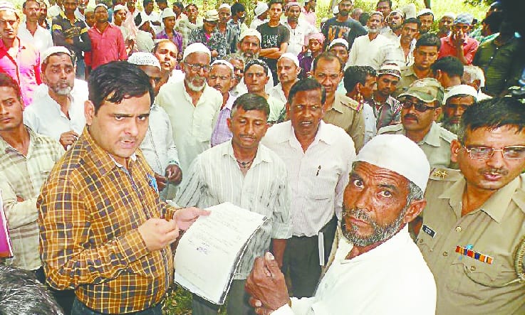 Controversy over graveyard, cremation ground