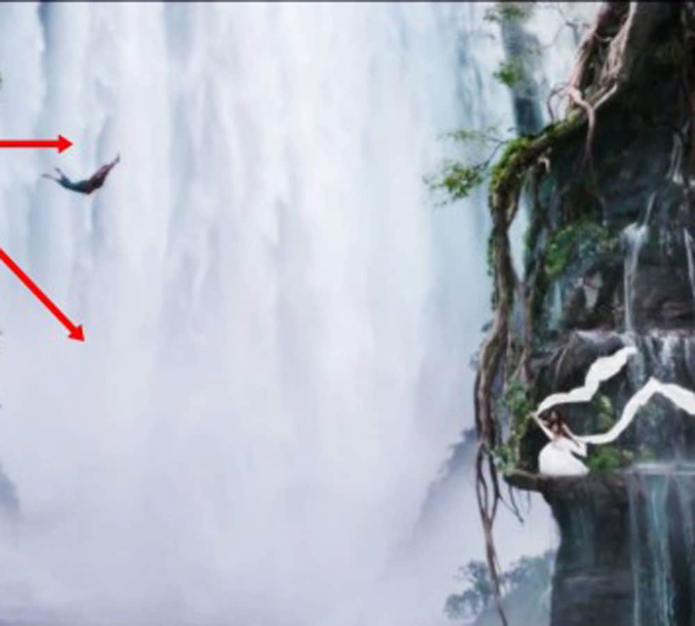 bahubali the conclusion water wall scene real story