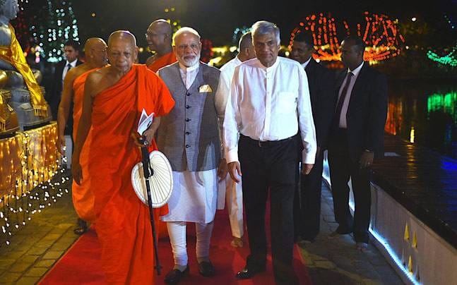 Sri Lanka has rejected China's request to dock one of its submarines after pm modi visit