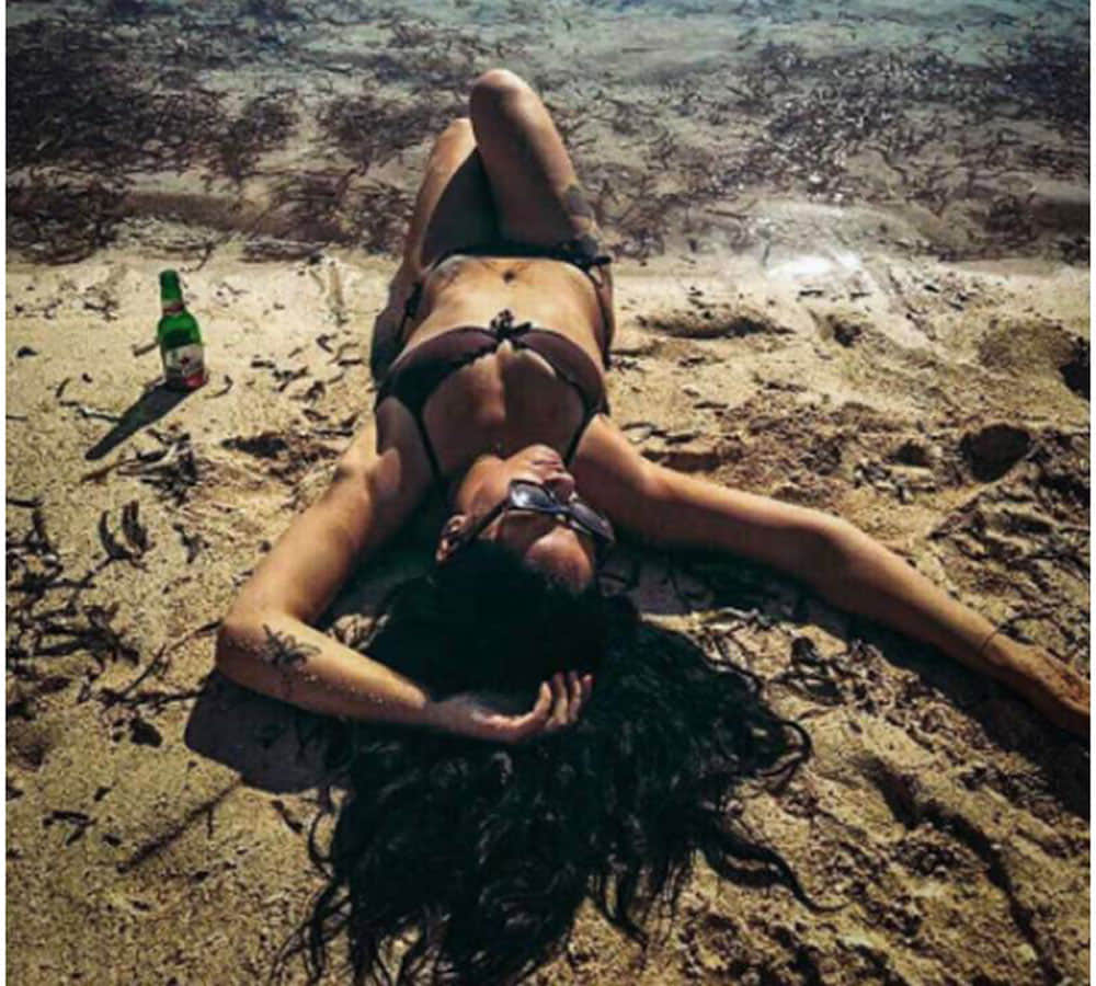 jackie shroff daughter krishna shroff share bikini photo on instagram
