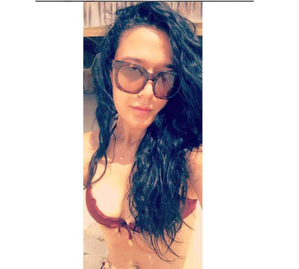 jackie shroff daughter krishna shroff share bikini photo on instagram