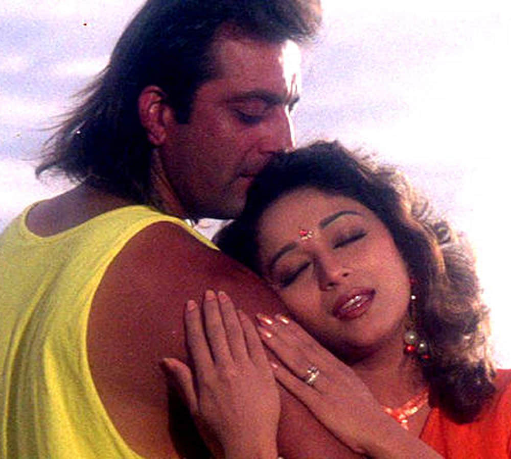 Madhuri Dixit Says That Ex-Boyfriend Sanjay Dutt Is Redundant To Her