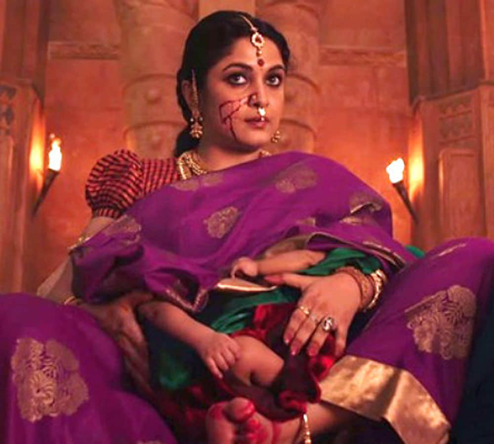 bahubali the conclusion actress sivagami ramya krishnan reveals the scene that made her cry
