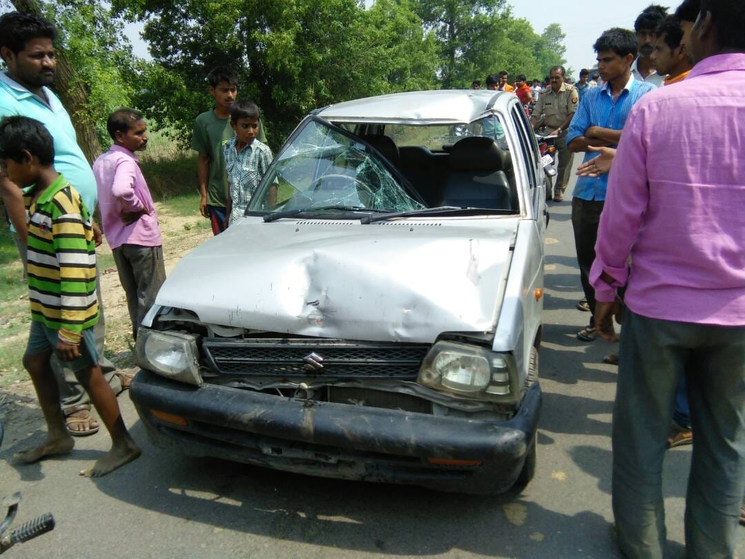 Two cars hit, Nani-Dhavevte's death