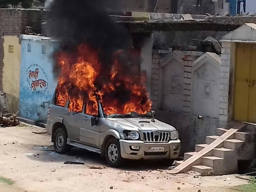 communal violence in banswara city, administration impose curfew