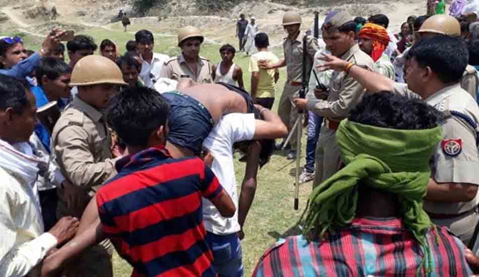 two children drown in river yamuna at etawah