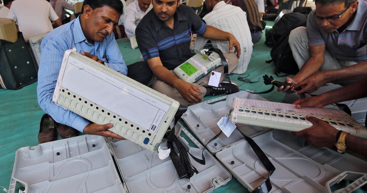  Election Commission rejected Congress complaint of EVM tampering through bluetooth baseless