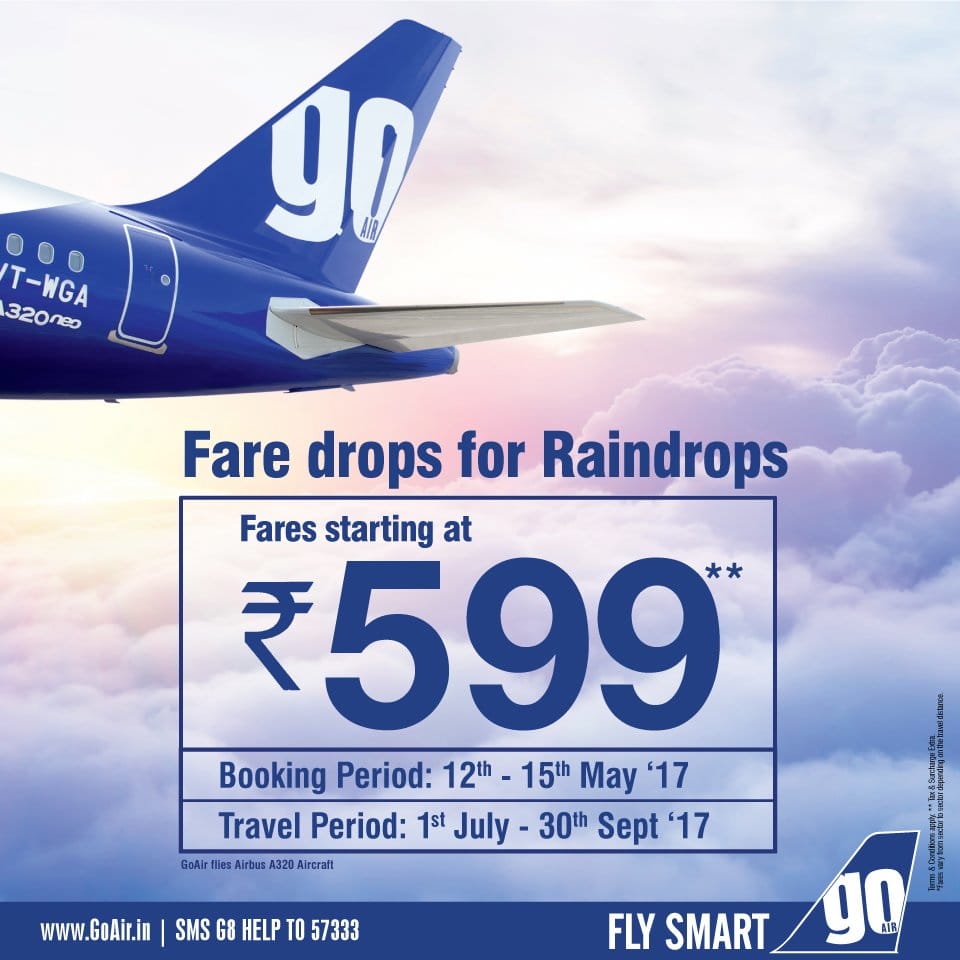 go air launches monsoon offer, can fly for 3 months