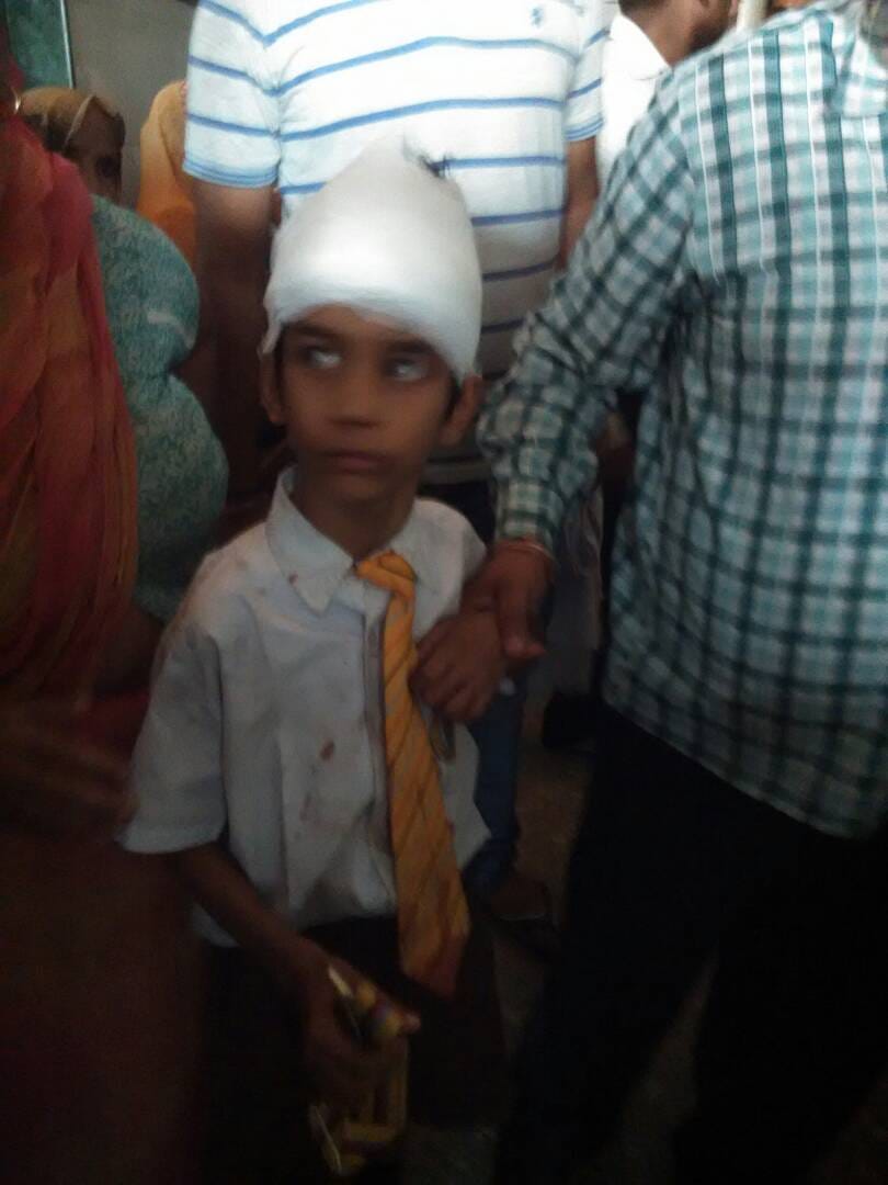 again question on school over accident of school bus in mathura