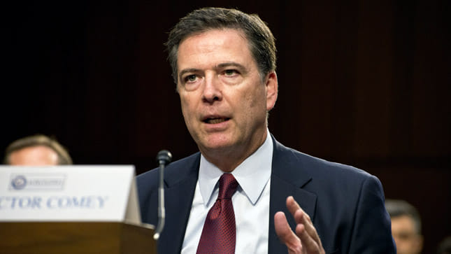 James Comey infuriated President Trump as he refused to preview planned testimony to a Senate panel