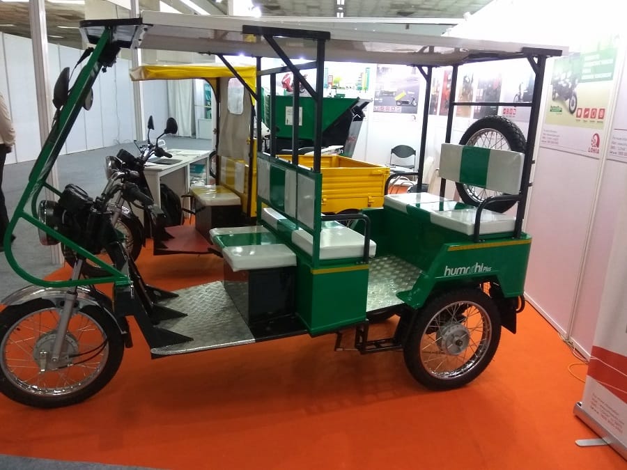this is country's first solar e rickshaw
