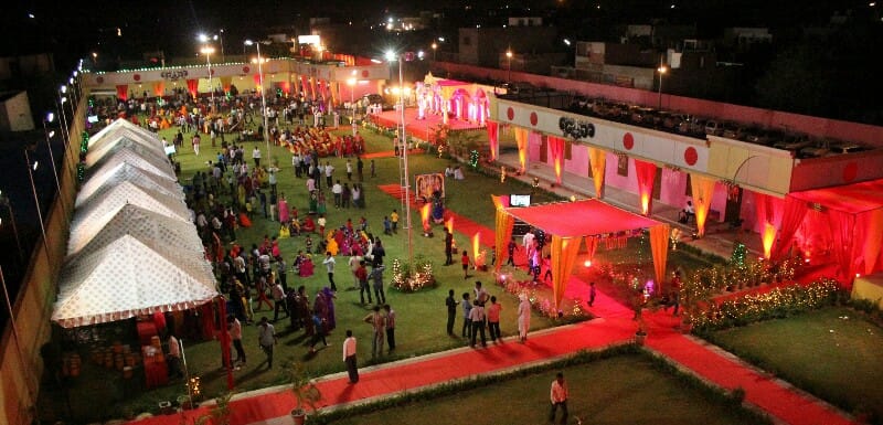 Siege action against the marriage garden