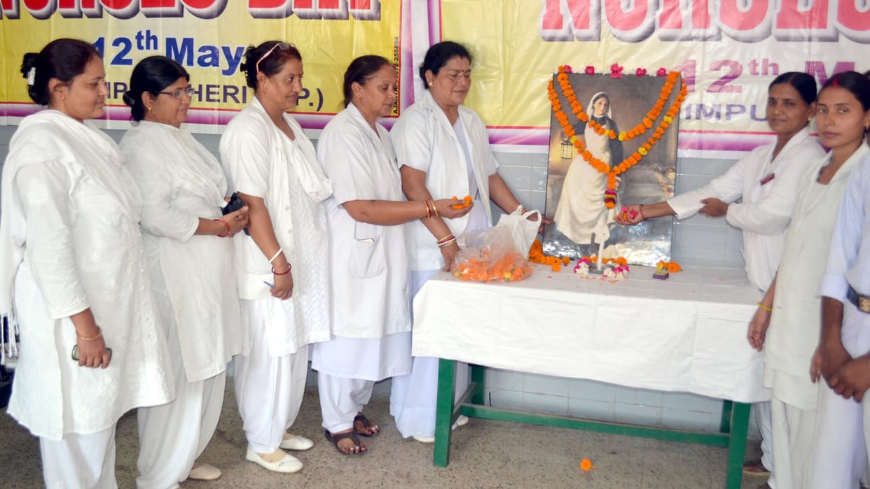 Florence NightGal remembered on Nurse's Day