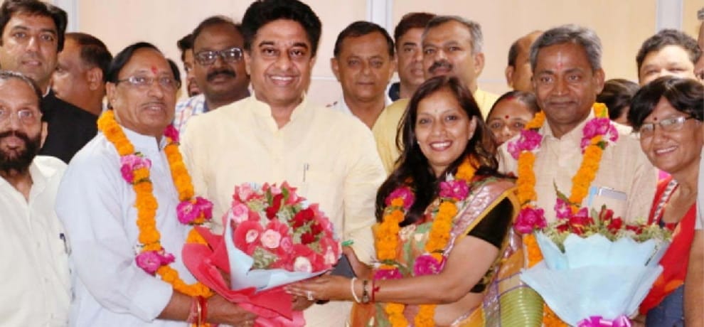 preety agarwal becomes north mcd mayor