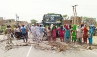 jind, minister, no water, village,  harayana