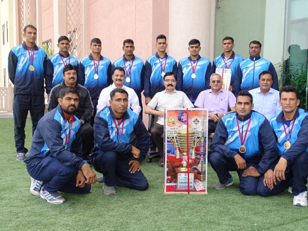 Rajasthan Police Kabaddi team won gold medal, DGP will give 50 thousand rupees