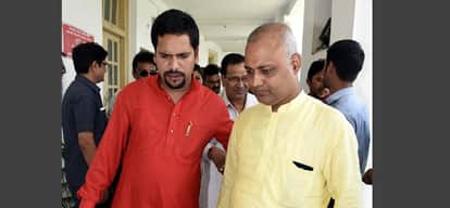 aap mla sanjeev jha will start strike against kapil mishra at rajghat