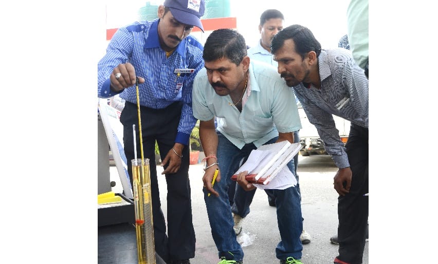 Civil Supply Department Raid on Petrol Pump at Shimla.