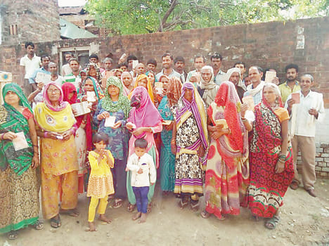 Not getting ration demostration