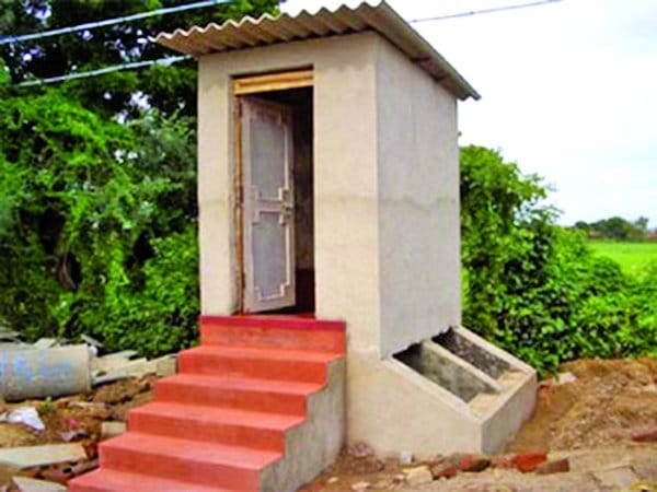 Women filed complaint, our toilets were stolen