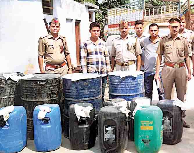 1400 liters wine recovered