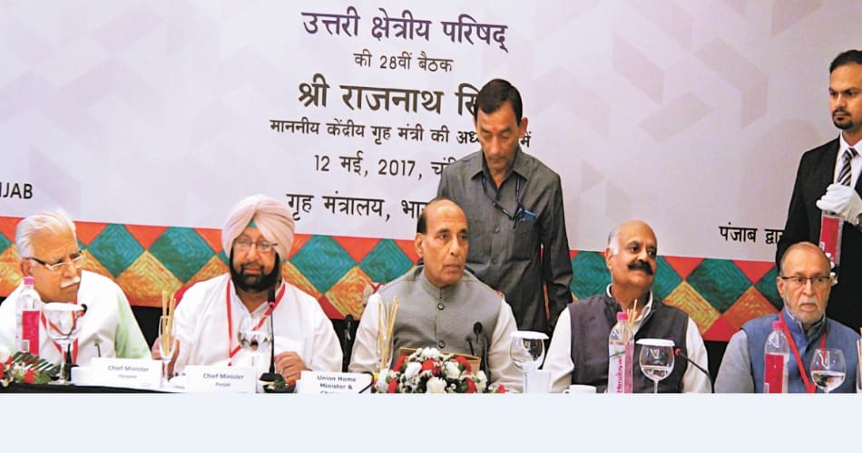 amrinder singh raised question on chandigarh