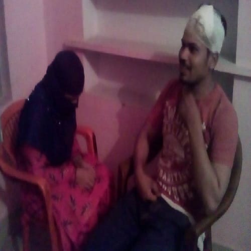 Love story of Mohabbat's Dastaan, after reconciliation in police station, the marriage in the mosque
