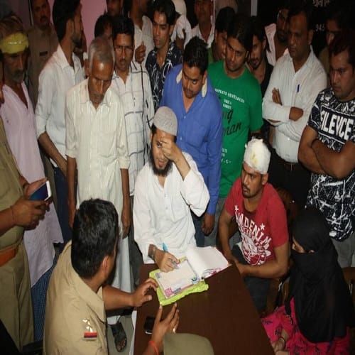Love story of Mohabbat's Dastaan, after reconciliation in police station, the marriage in the mosque