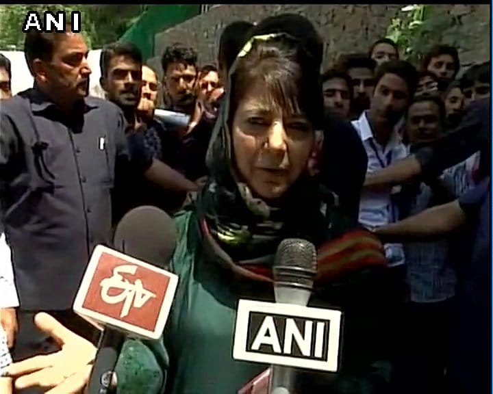 mehbooba says rucks in valley unfortunate