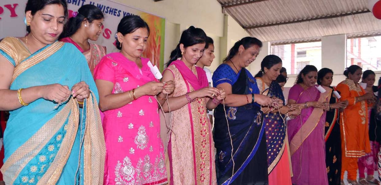 Mothers displayed talent in competition