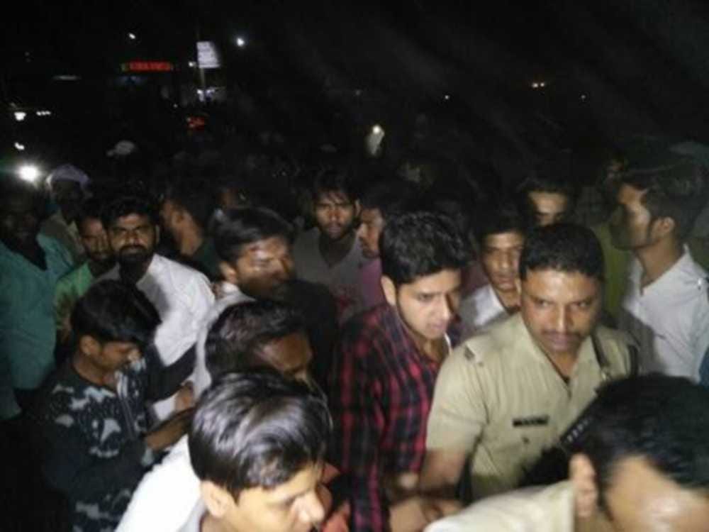 photos of road accident in jaspur
