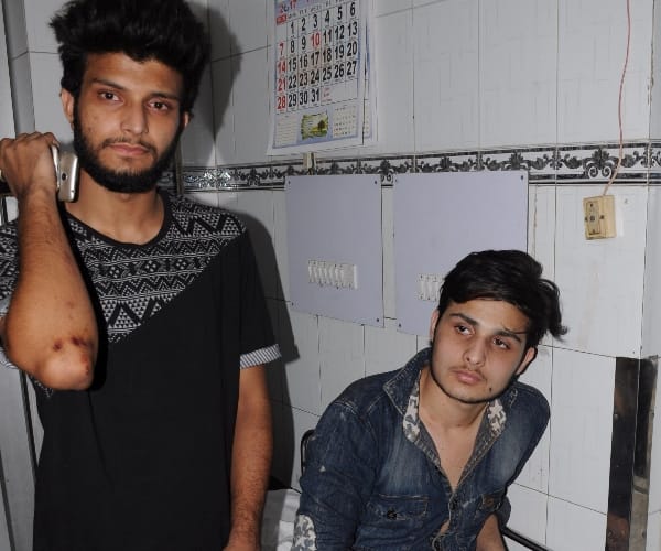  students attacked by goons in Lucknow. 