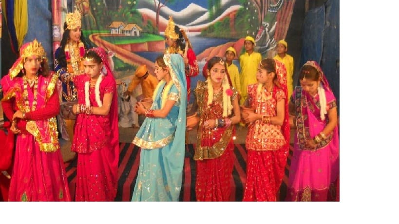 Gopis worshiped Mother Katyani the Ganges coast