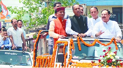 JP Nadda Targeted Virbhadra Singh at Nerchowk Rally.