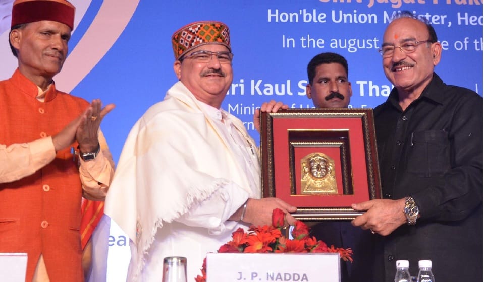 Kaul Singh Thakur Praised JP Nadda Working Style.