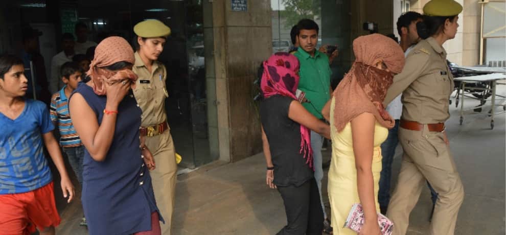Sex racket busted in noida sector 12 area