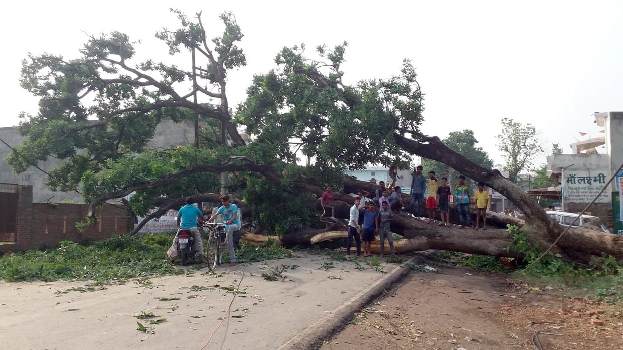 Thunderstorms, six deaths