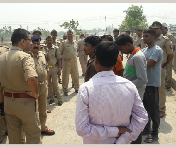 lovers dead body found in sharda canal barabanki