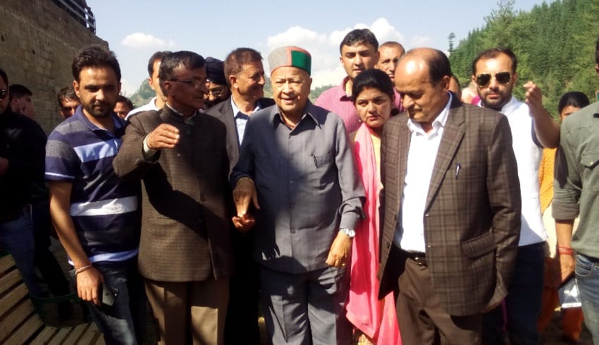 CM Virbhadra Singh Statement on Baba Amardev Dispute.