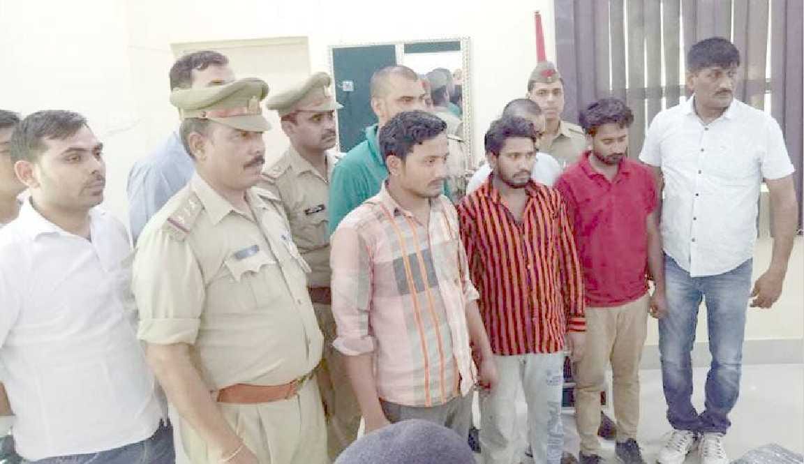 Drug businessman arrested for robbery, five arrested