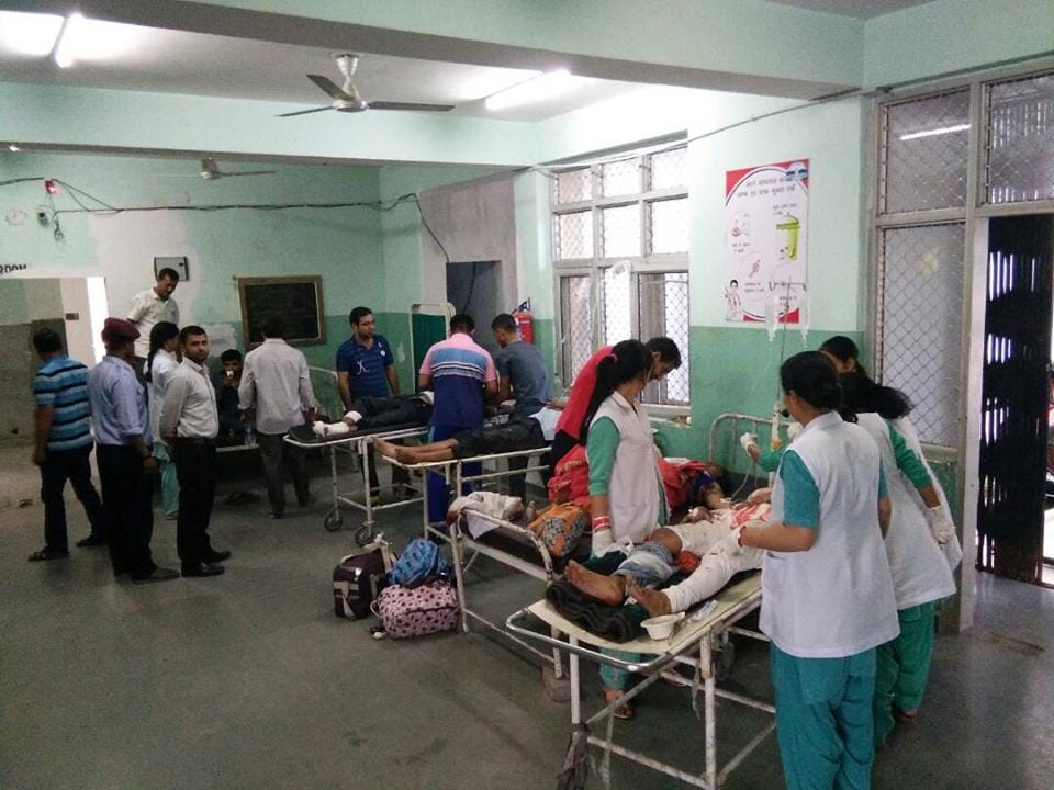 Two Years Old Boy Lost His Mother in Bilaspur Accident.