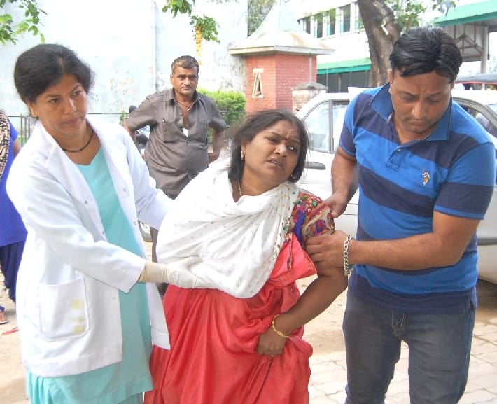 Two Years Old Boy Lost His Mother in Bilaspur Accident.