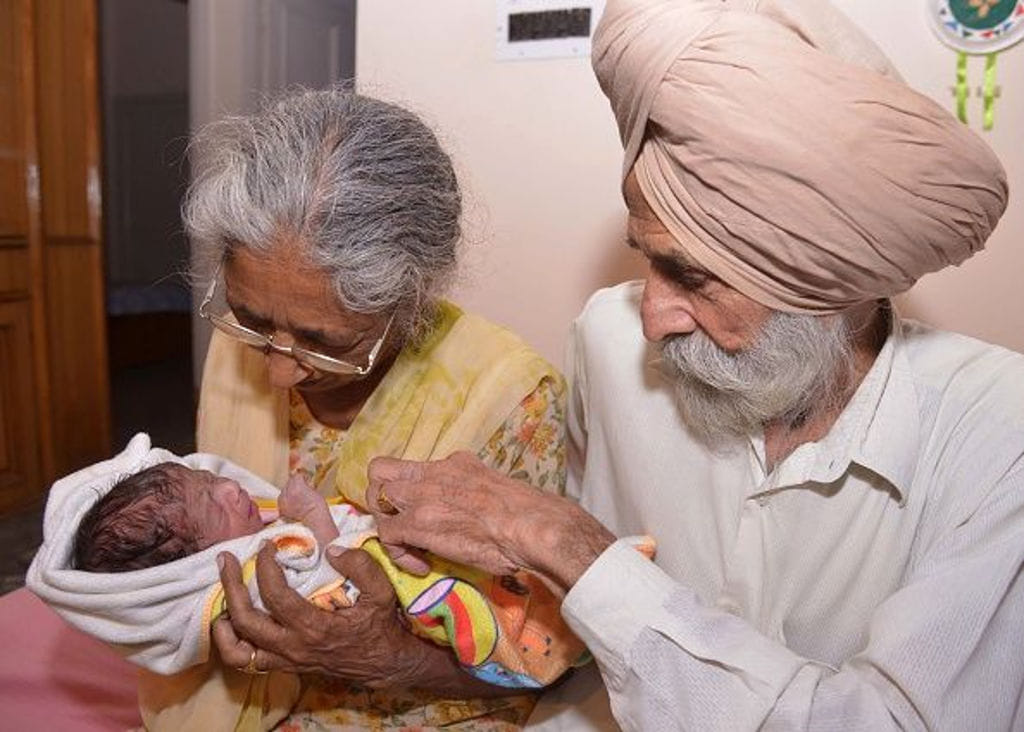 mother's day, unbelievable story of daljinder kaur gave birth to baby boy in 72 years age