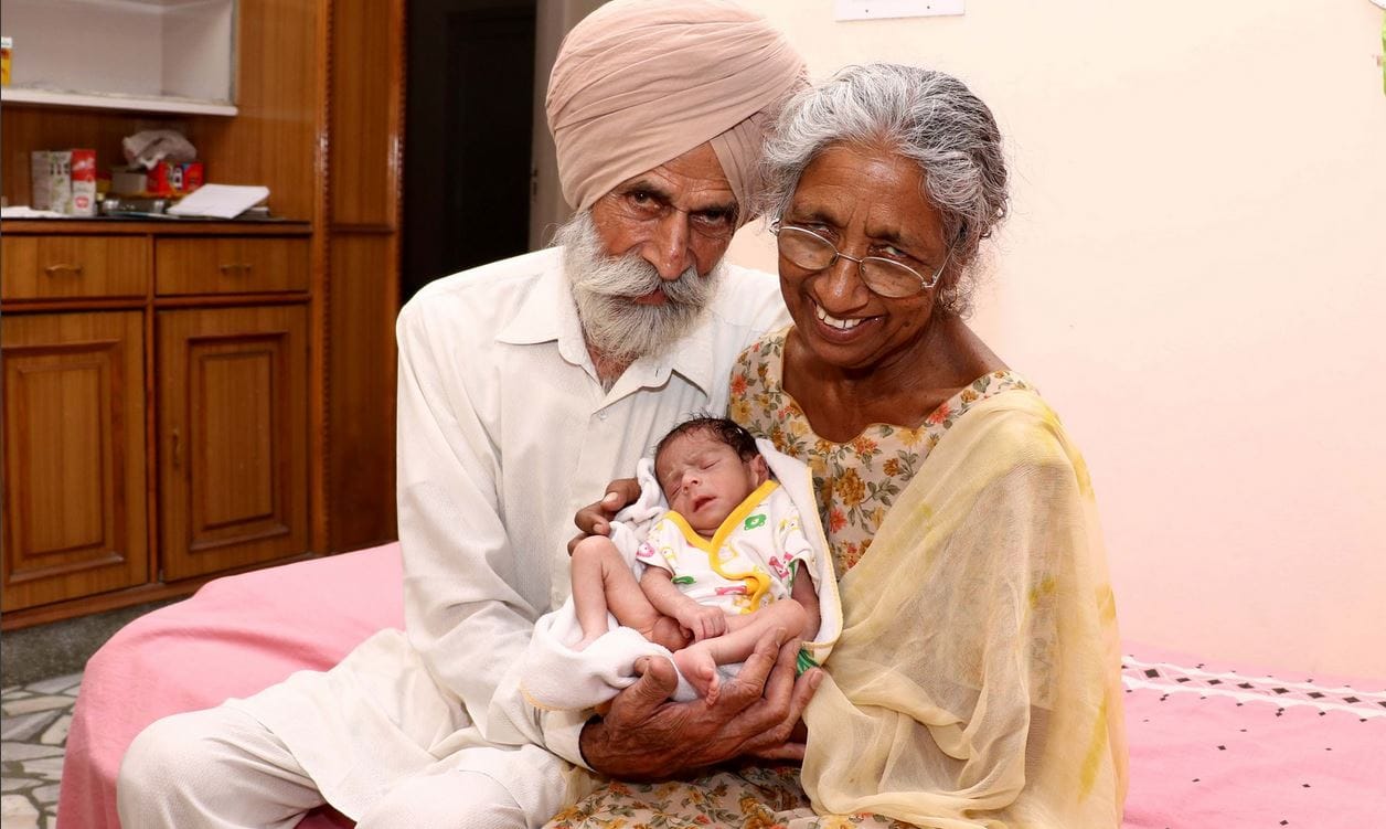 mother's day, unbelievable story of daljinder kaur gave birth to baby boy in 72 years age