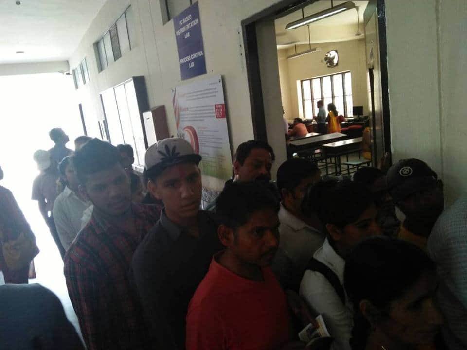 people are in the row for jyotish mahakumbh