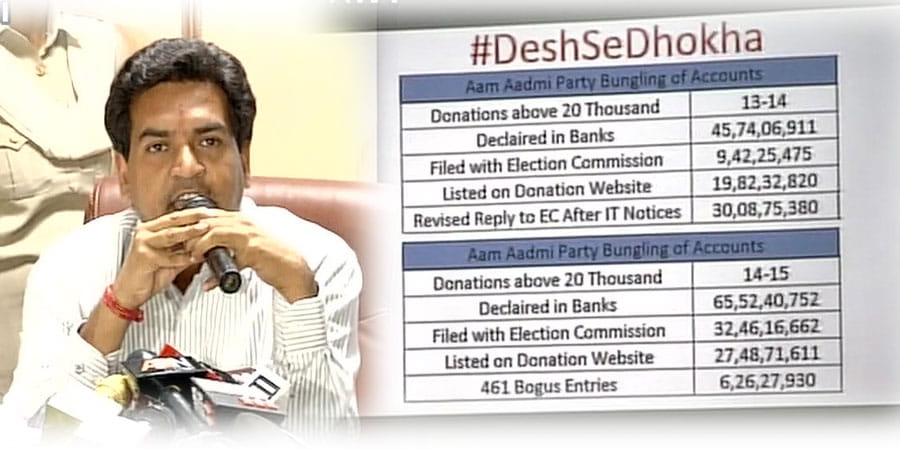 social media reactions over allegations of kapil mishra on arvind kejriwal and aam aadmi party