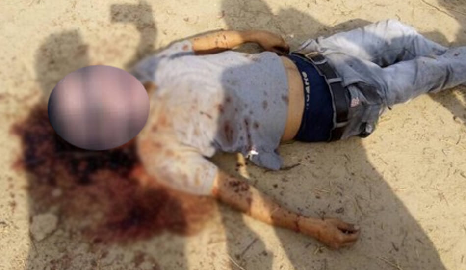 murder by brick attack at kanpur