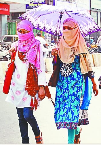 Temperature crosses 41 degrees
